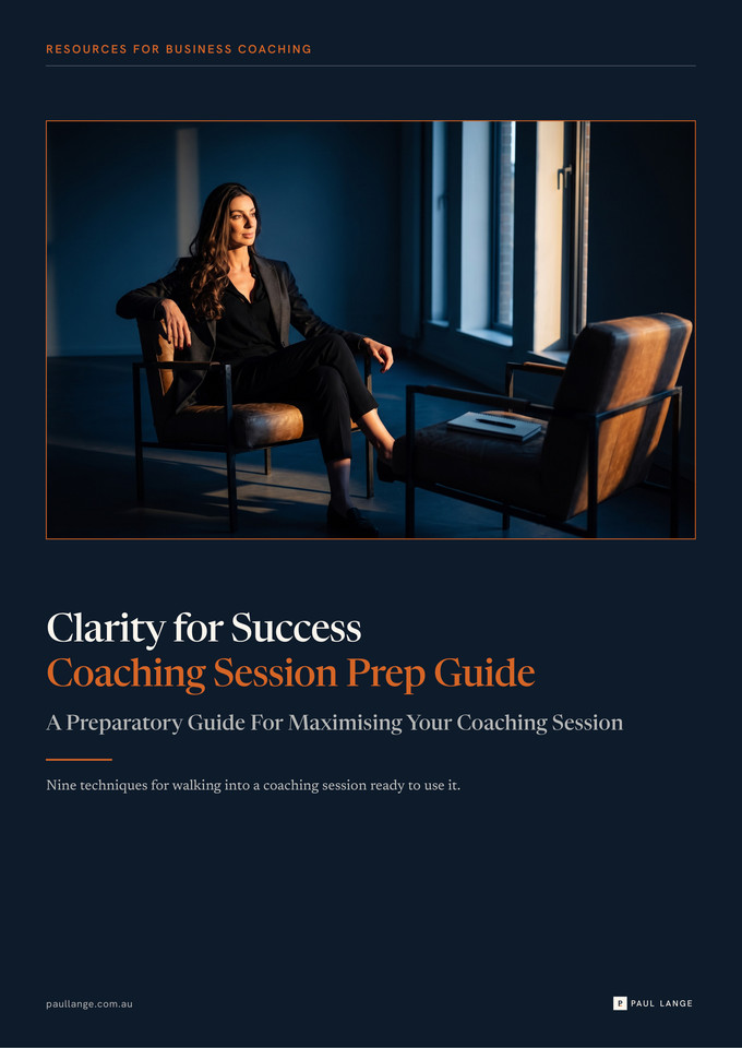Clarity for Success - Coaching Session Prep Guide cover