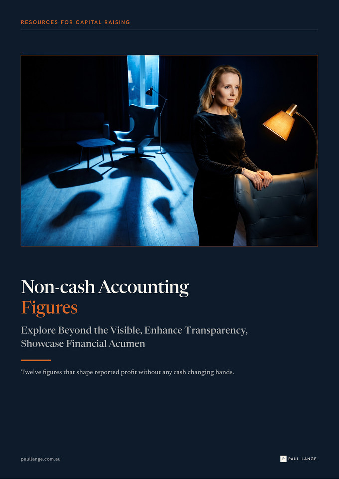Non-cash Accounting Figures cover