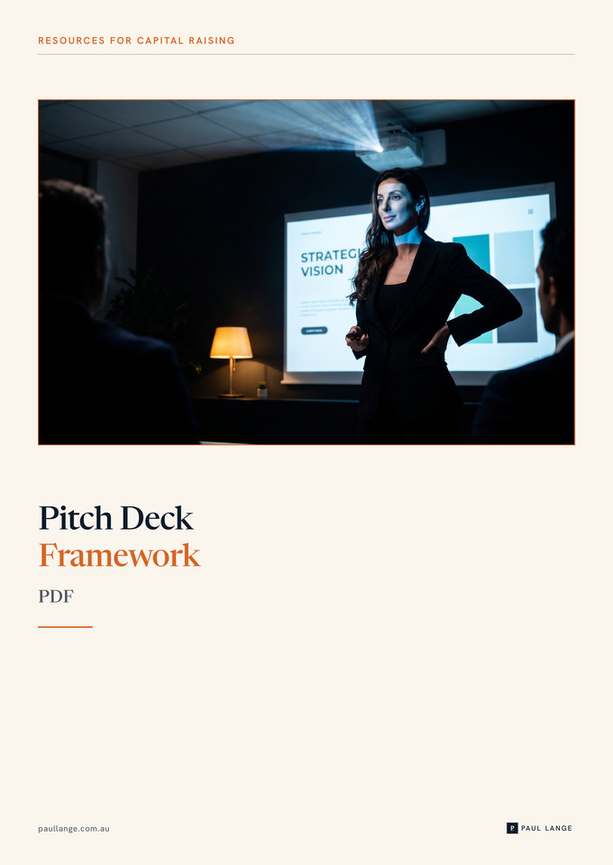 Pitch Deck Framework cover