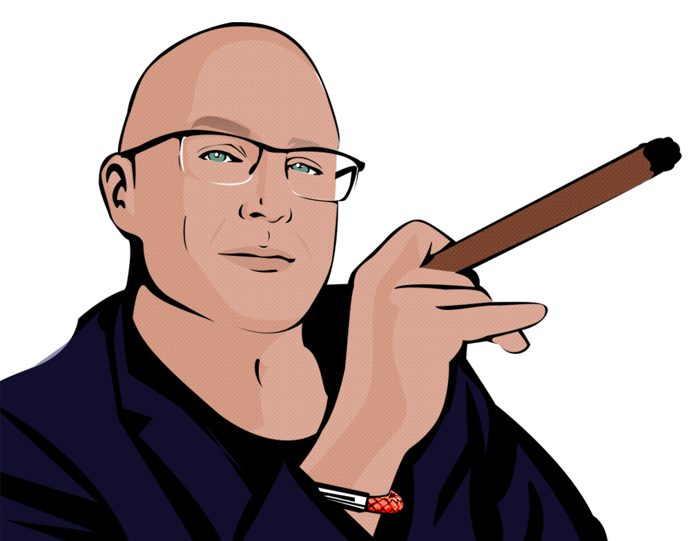 Paul Lange Profile Image in PopArt Style